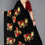 Georgette Saree With Blouse