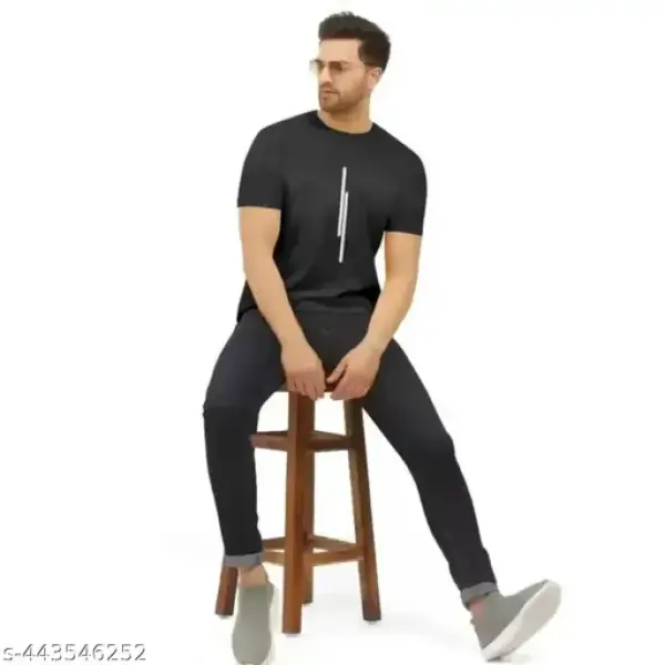 Men Polyester Regular Tshirts