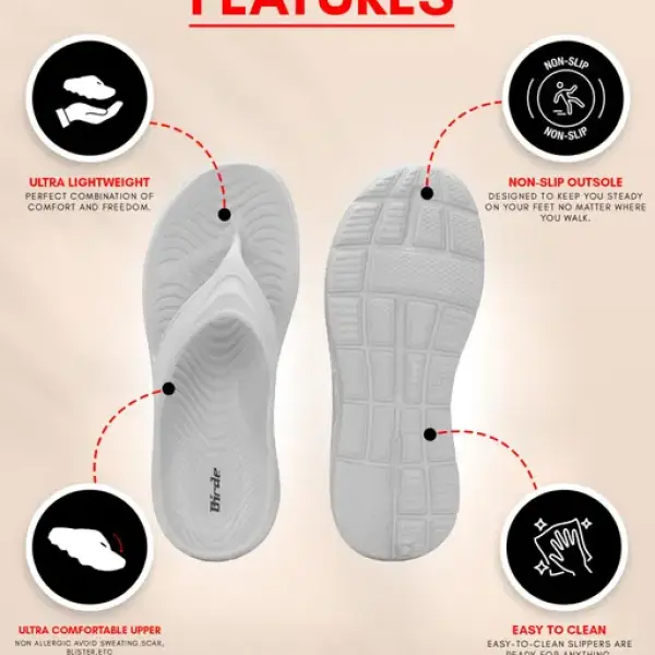Birde Flip Flops For Men