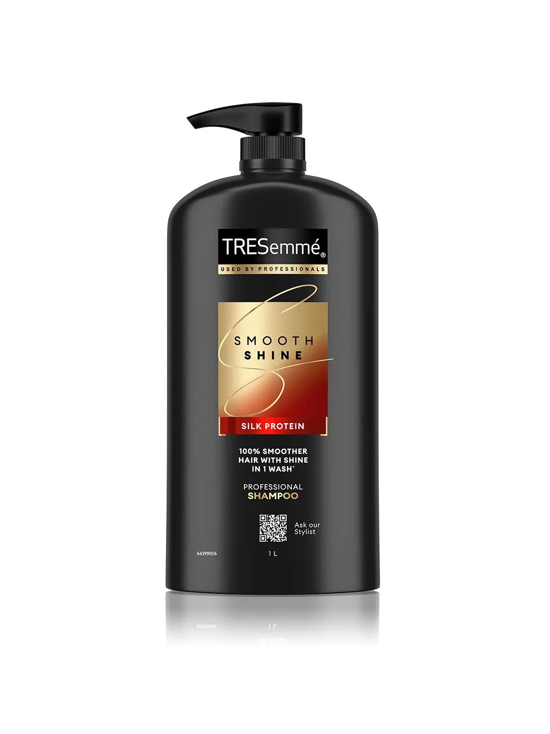 Tresemme Smooth & Shine Shampoo with Vitamin H & Silk Proteins for Silky Smooth Hair- 1 L