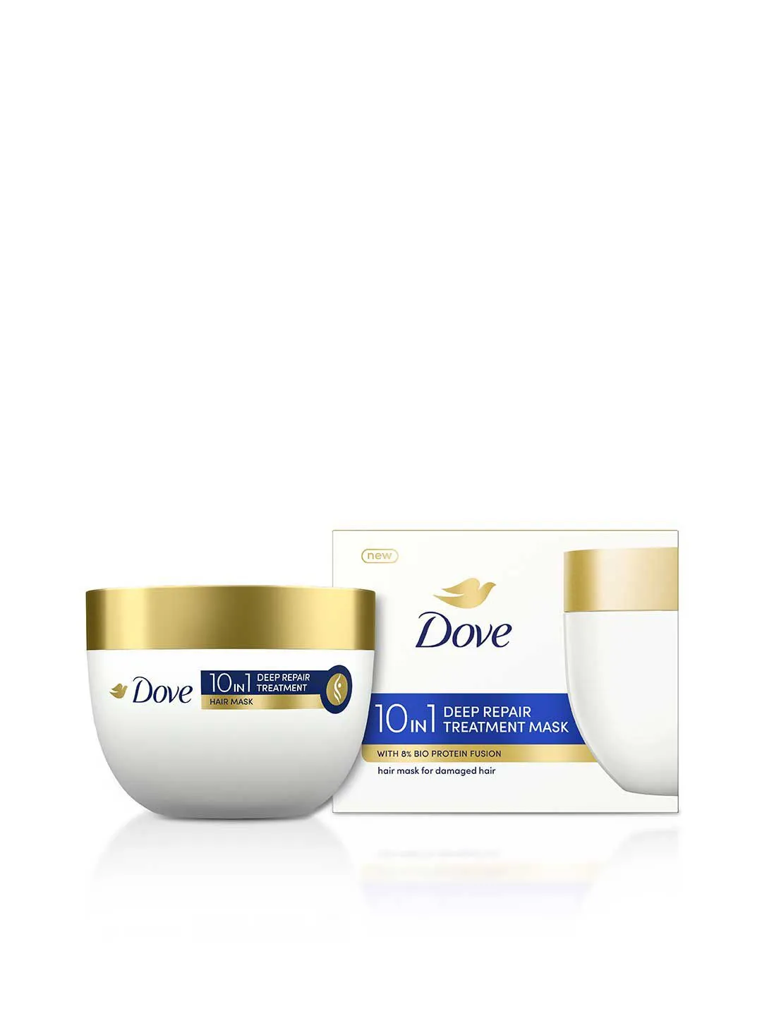 Dove 10-in-1 Deep Repair Treatment Hair Mask for Damaged Hair - 300ml
