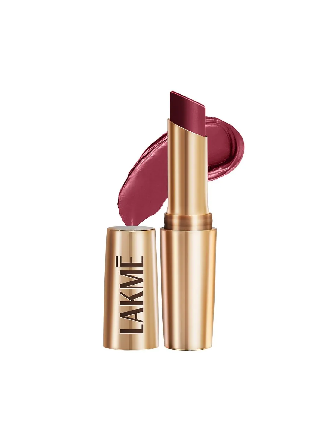 Lakme 9to5 Powerplay Priming Matte Lipstick 3.6g - Lasts 16hrs - Maroon Mix